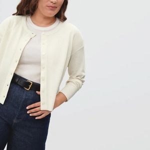 *NWT* The Organic Cotton Waffle Cardigan